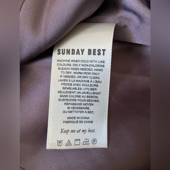 Sunday Best Purple Mini Dress - New! - Picture 13 of 14